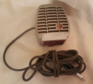 Vintage 1940s - 1950s Shure Brothers Controlled Reluctance Cr81 Microphone