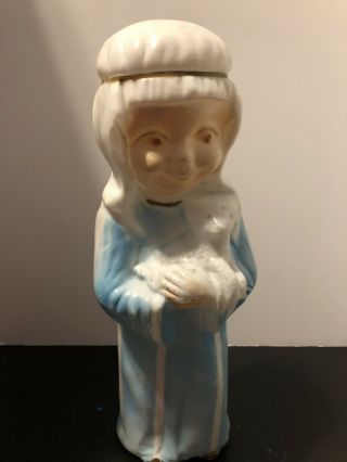 Vintage Empire Blow Mold Shepard Child Nativity Christmas 13 In