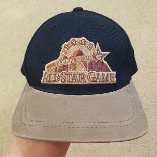 Vintage 1998 Colorado Rockies All Star Game Strap Back Hat Cap American Needle