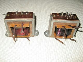 Vintage Matched Pair Blaupunkt Se Output Transformers 1936