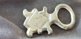 Stunning Viking Bronze Strap Fitment Found In Britain Very Rare Artefact L80r
