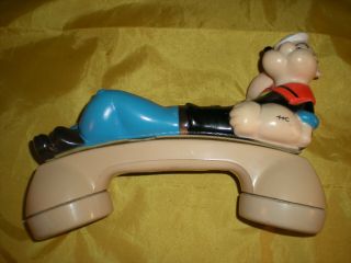 Vintage King Features Syndicate 1982 Popeye Shoulder Pal Telephone Shoulder Rest