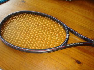 Vintage Head Graphite Director Tennis Racquet 4 1/2 " Grip