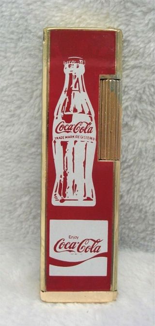 Vintage Coca Cola Butane Advertising Lighter