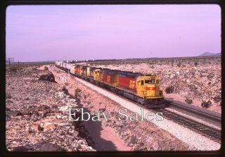 Aa309 Orig.  Slide Santa Fe 5827 Train 951 Ash Hill,  Ca 1988