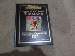 Usc Trojans Hardcover Sports Illustrated National Champion Numbered Book