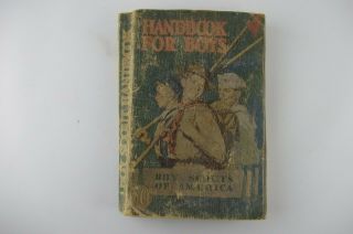 Vintage 1940 Handbook For Boy Scouts Of America Norman Rockwell Cover