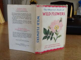 Observers Book Of Wild Flowers 1965