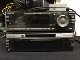 Vintage Jdm Sony Cd/md Player W/ Equalizer