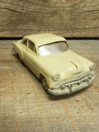 Vintage 1953 Chevrolet Chevy Dealer Promo Car Bank Sahara Beige Collector
