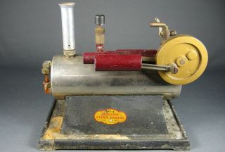 Ind - X Vintage Electric Steam Engine,  82952b