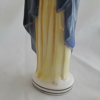 Vintage Lefton Praying Virgin Mary Porcelain Figurine STATUE Madonna 80266 10 