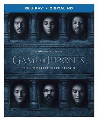 Game Of Thrones Complete Season Six (6) - Blu Ray Dvds.  Emilia Clarke