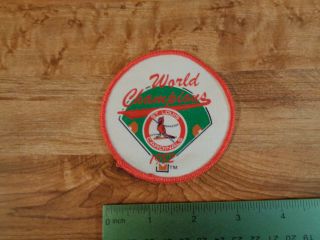 Vintage 1982 World Champions St Louis Cardinals Patch Shirt Hat (sa6)