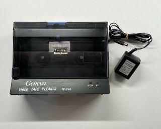 Geneva Pf - 740 Video Tape Cleaner Vintage Vhs