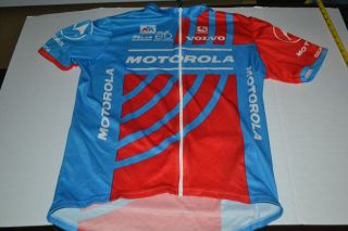 Vintage Team Motorola Eddy Merckx Giordana Cycling Jersey Size Xl