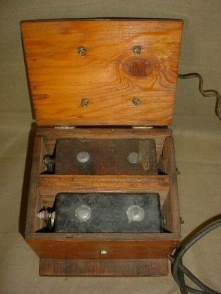 Vintage Antique Ford Model T/a Ignition Coil Wood Buzz Box
