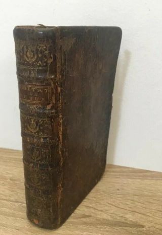 1773 Antique Rare Book: Imitation Of Christ By Gonelieu