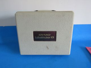 Vintage Dymo Label Maker M - 6 Labeling Kit
