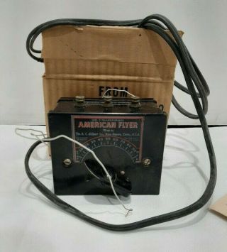 Vintage American Flyer 75 Watt No.  2 Transformer W/original Box