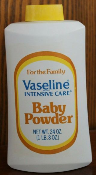 Vaseline Intensive Care Baby Powder Family Size 24 Oz Vintage Full