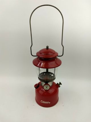 Vintage 1964 Coleman Gas Lantern Model 200a Sunshine In The Night Dated 2/64