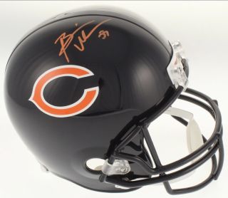 Brian Urlacher - Chicago Bears Signed Full Size Helmet With Beckett
