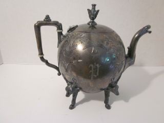Antique Teapot: Simpson,  Hall,  Miller