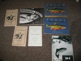 Vintage Fly Fishing Catalogs And Extra Trout Books