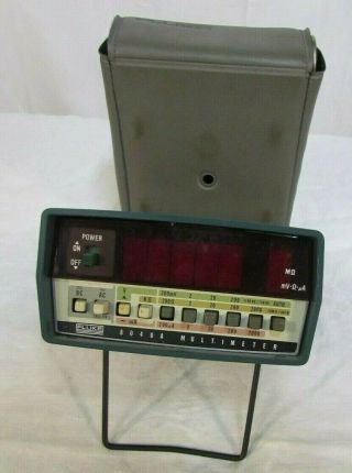 Vintage Fluke 8040a Multimeter With Case