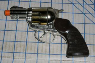 Vintage Mattel Shootin Shell Snubnose 38 Toy Cap Pistol Toy Gun Vg