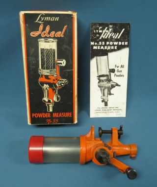 Vintage Lyman Ideal Powder Measure No.  55 With Box