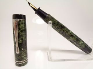 Vintage Italian Unbranded Fountain Pen Flexy F Nib Freshly Serviced