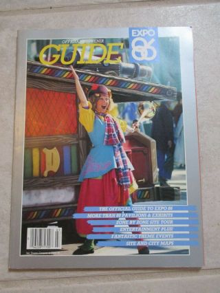 Vintage Expo 86 Official Souvenir Guide And The World Of Archie