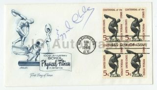 Ezzard Charles - World Champion Heavyweight Boxer - Signed First Day Cover