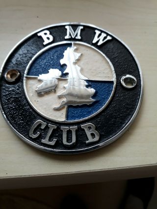 Bmw Club Car Or Motorcycle Badge (vintage?)