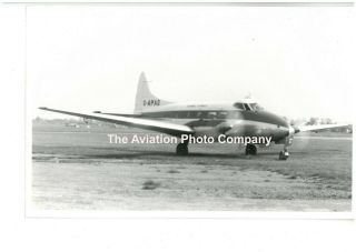 Channel Airways De Havilland Dove G - Apag Vintage Photograph