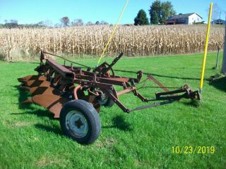 Case International Farmall Ih Antique Tractor 4 Bottom Plow Coulters