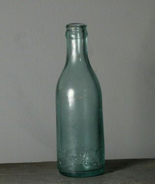 Vintage Early 20thc Coca Cola Bottle Straight Sided Heel Embossed Salisbury Md