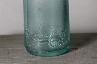 Vintage Early 20thC Coca Cola Bottle Straight Sided Heel Embossed Salisbury MD 2