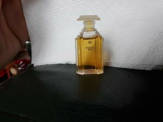 Vtg Gucci No.  3 Parfum Miniature Mini Perfume Bottle Splash 95