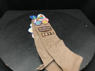 Vintage Girl Scout Sash And Patches 75