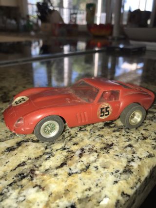 Vintage Revell Ferrari 250 Slot Car With Motor 1/32 1964 Estate Find