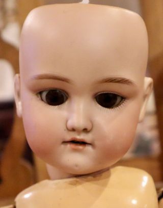 15 " Antique German Bisque Marked C Doll Perfect