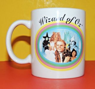 VTG ACL Wizard Of Oz 1995 Turner Coffee Tea Mug Cup Cast Names Judy Garland Rare 2