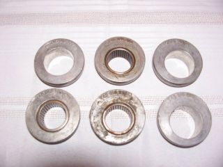 Vintage Can Am Canam Set Of 6 Triple Tree Steering Head Cones,  Mx1,  Mx2 And Tnt