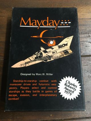 Mayday 1979 Vintage Board Game Rare & Unpunched