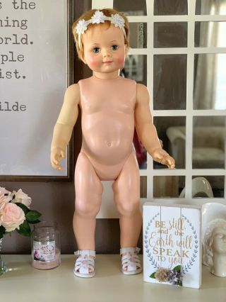32 Inch.  HTF 1960 ' S PATTI PLAYPAL SAUCY WALKER Doll HIGH COLOR Ideal 2