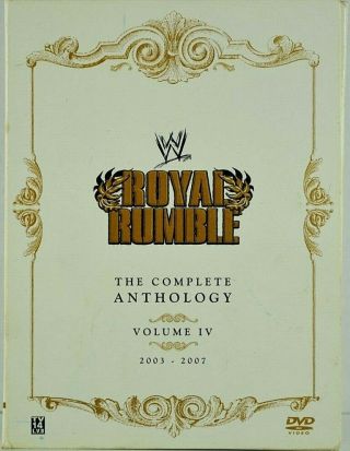 Wwe Royal Rumble - The Complete Anthology,  Vol.  4 (iv) (03 - 07,  5 - Disc Set) S - 52