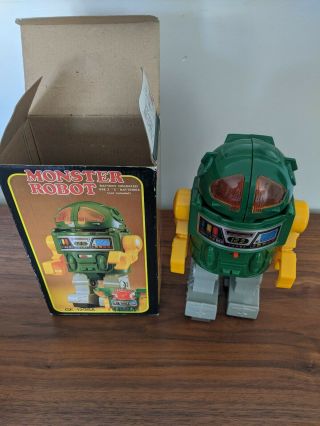 Vintage Monster Robot Toys Is Battery Operated Taiwan